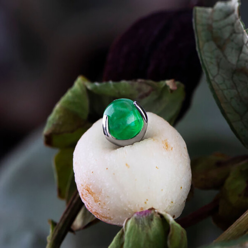 Накрутка шар в лапках Jadeite 1.2 мм фото 2